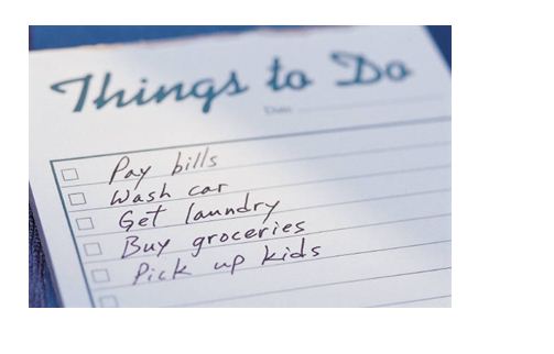 HTAE To Do List - Checklist - Ticklist